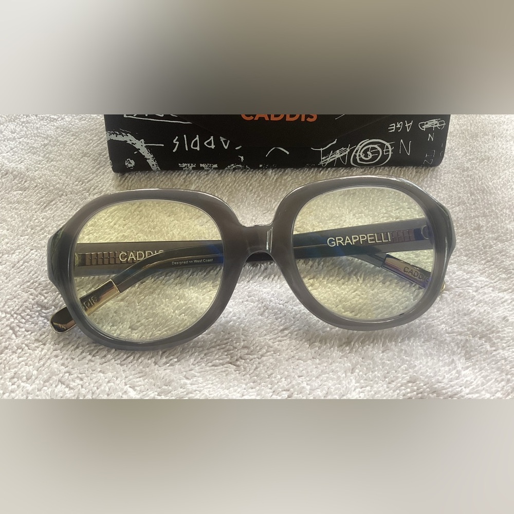 Caddis Blue Light Reading Glasses, 2.0 Lens Power